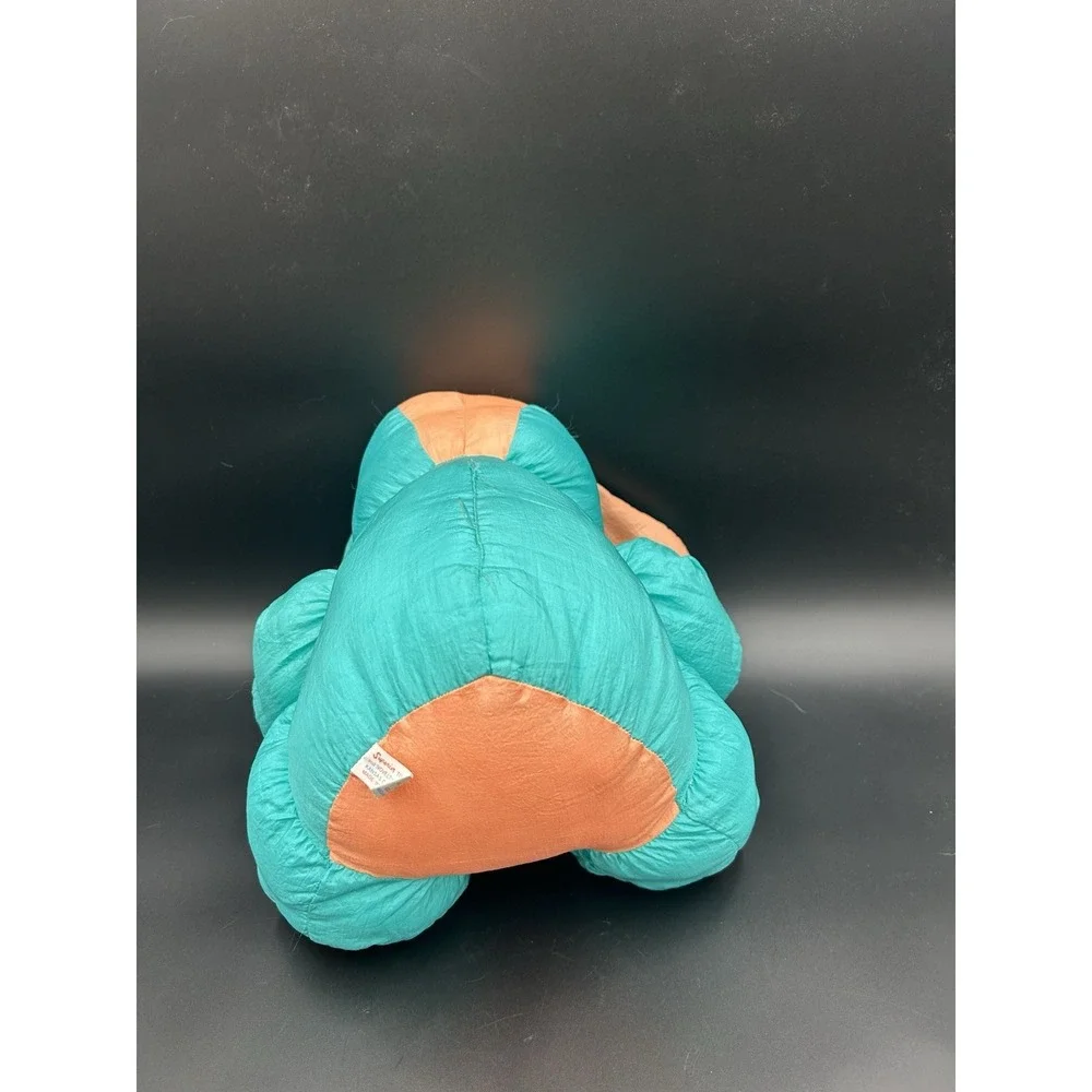 Prestige Toy 90's Neon Puppy Dog Nylon Plush Vintage 1989 Green - Excellent!